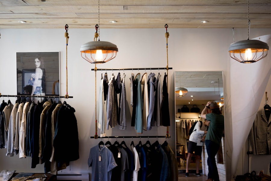 D2C fashion brand products displayed in premium lifestyle photography setup